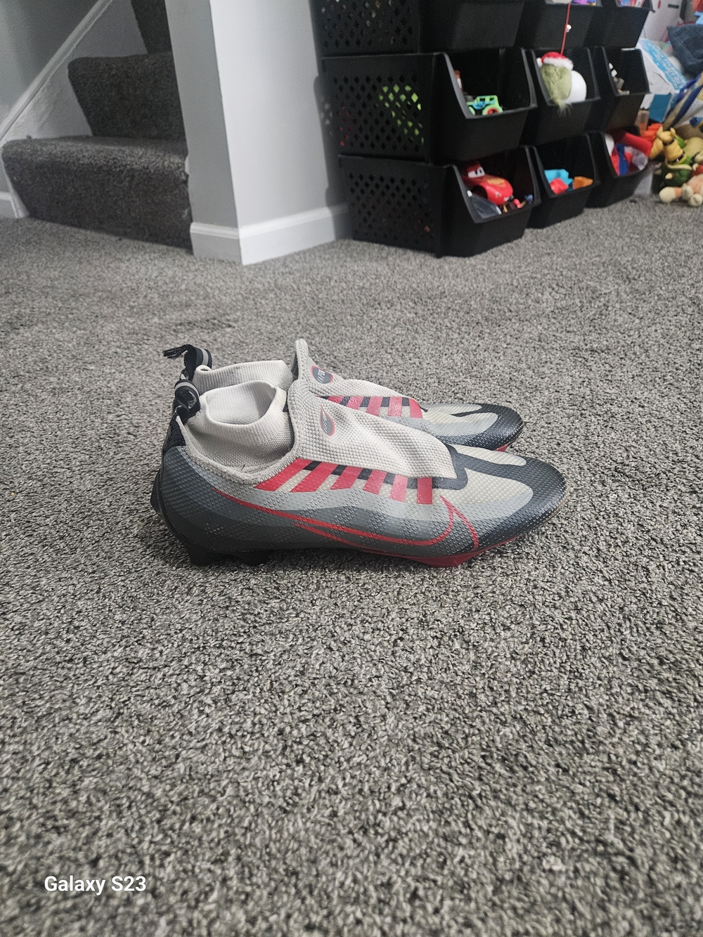 Nike Vapor Edge Pro 360 Football Cleats Gray Red Men’s Size 13